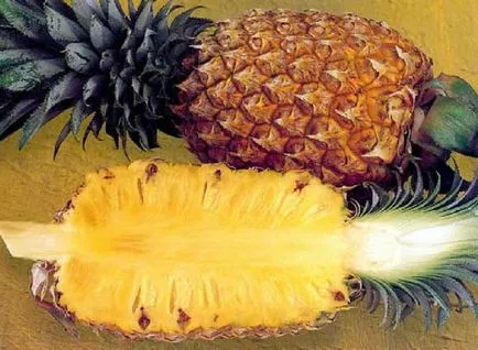Ananász - szól gyógyító és táplálkozási tulajdonságok az ananász