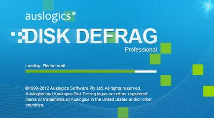 Auslogics Defrag disc