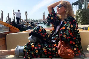 Terhes Ksenia Sobchak idézi a szerelemről, férfi, gyermek és a család - nő s nap