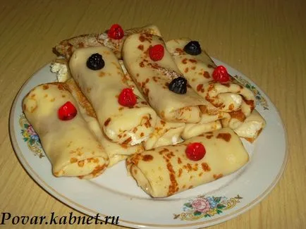 Млинці з сиром