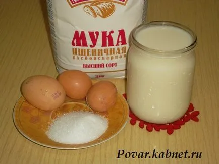 Млинці з сиром