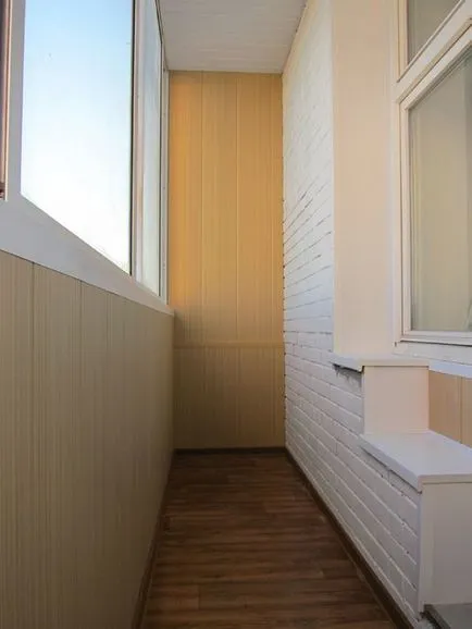 Hogyan lehet díszíteni a külső erkély loggia kivitelben fotó ötletek