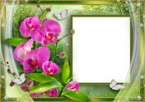 Floral рамка онлайн фото Идея - Онлайн фоторамки без регистрация