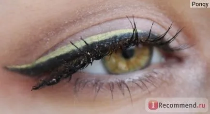 Кольорова рідка підводка для очей nyx professional makeup vivid brights eyeliner - «це гуаш або