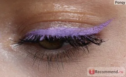 Кольорова рідка підводка для очей nyx professional makeup vivid brights eyeliner - «це гуаш або