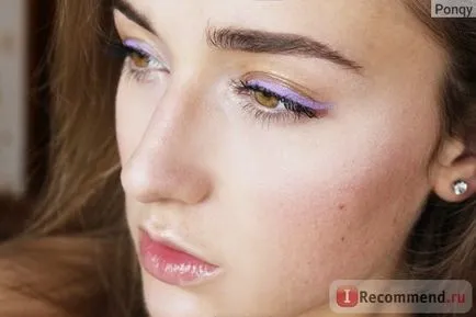 Кольорова рідка підводка для очей nyx professional makeup vivid brights eyeliner - «це гуаш або