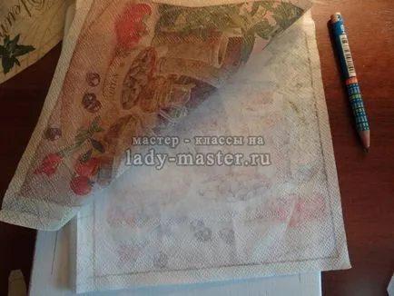 Decoupage vágódeszka kezdőknek, mester - osztály fotók, lépésről lépésre