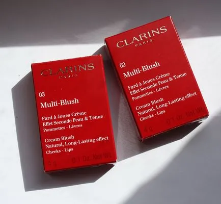 Clarins multi-fard de obraz bomboane 02 și 03 grenadine - Revizuirea și machiaj, Elia Chaba