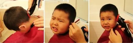 Gyermek hajvágás fiúk fotó
