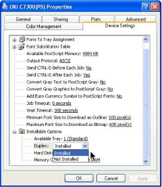 C7100 drivere de imprimantă OKI