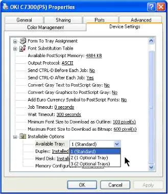 C7100 drivere de imprimantă OKI