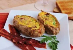 Фарширований картопля в духовці (духовці) Фарширований картопля в духовці