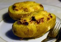 Фарширований картопля в духовці (духовці) Фарширований картопля в духовці