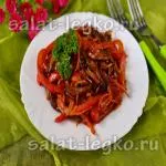 Фунчоза з куркою і овочами рецепт з фото