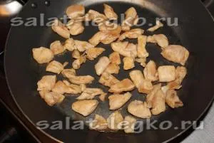 Фунчоза з куркою і овочами рецепт з фото