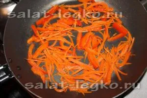 Фунчоза з куркою і овочами рецепт з фото