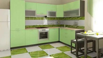Шам кухня (28 снимки) комбинация от цвят, престилка, фасади и тапети в интериора