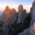 Къде е Bear Mountain в Крим, легендата на планината