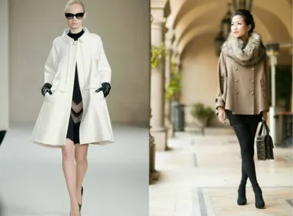 Пальто трапеція - підбираємо свою модель