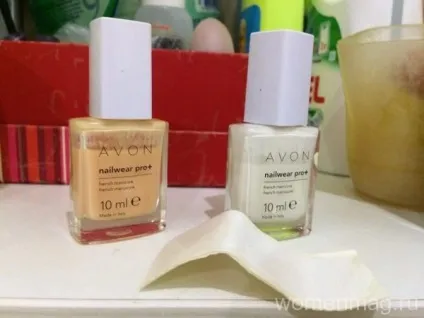 Відгук про набір для французького манікюру avon (манікюр і педикюр) Відгук про набір для французького манікюру avon