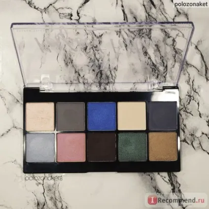Палітра тіней nyx perfect filter shadow palette - «палетка perfect filter - 05 marine layer