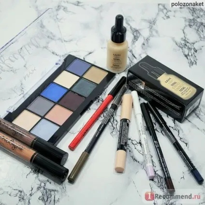 Палітра тіней nyx perfect filter shadow palette - «палетка perfect filter - 05 marine layer