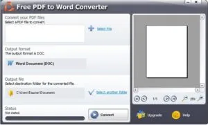 Cum de a converti documente PDF în Word, software-ul de conversie și de transfer