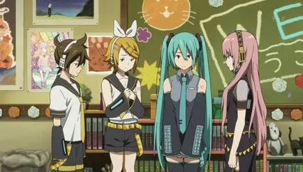 Din ce anime Hatsune Miku și Vocaloid anime Vocaloid Club