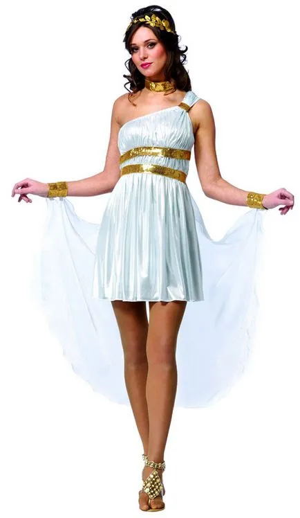 Milyen gyorsan és egyszerűen egy ruha görög istennő