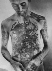 Какво татуировки в затвора и какво означават те