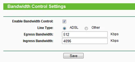 Cum se utilizează funcția de control al lățimii de bandă pe router wireless TP-LINK