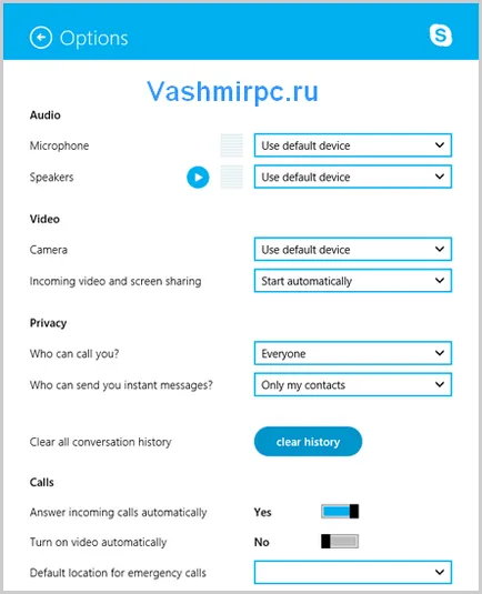 Hogyan hozzunk létre skype Windows 8 - szoftverek