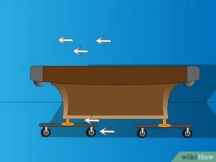 Как да се движи или да носят билярдната маса на друго място