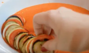 Főzni ratatouille otthon lépésről lépésre recept fotók