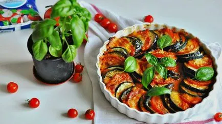 Főzni ratatouille otthon lépésről lépésre recept fotók