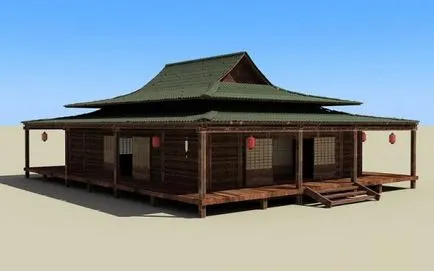 Cum sa faci un acoperiș japonez cu mâinile sale - proiectarea și instalarea