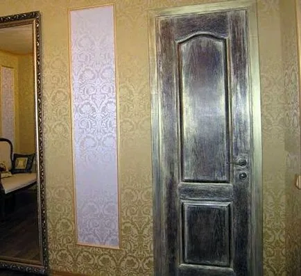 Як зістарити двері своїми руками в стилі прованс