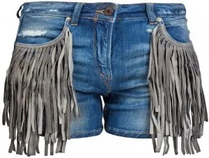 Cum de a decora pantaloni scurti din denim