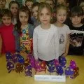 Великодні курчата з серветок