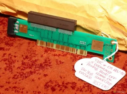 Перехідник agp2pci, огляди процесорів, відеокарт, материнських плат на (перехідник) Перехідник agp2pci, огляди процесорів, відеокарт, материнських плат на
