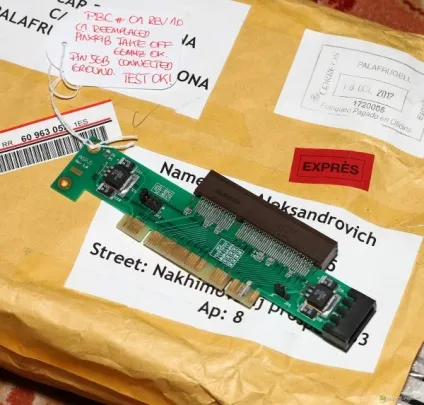 Перехідник agp2pci, огляди процесорів, відеокарт, материнських плат на (розгін) Перехідник agp2pci, огляди процесорів, відеокарт, материнських плат на