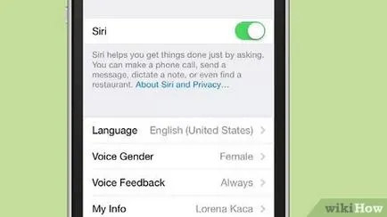 Как да се даде възможност на Siri