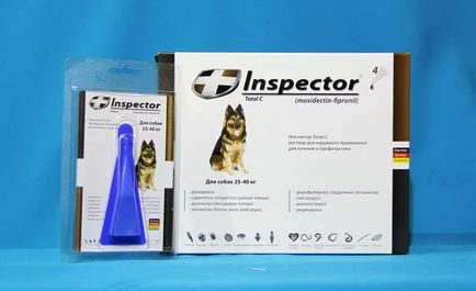 Inspectorul picături pentru câini - comentarii