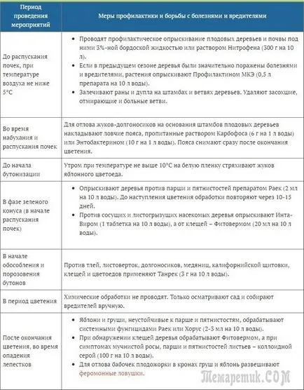Як захистити яблуню і грушу від хвороб і шкідників