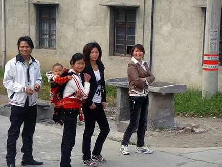 viața satului chineză și de muncă în China