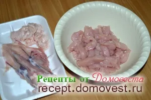 Csirke Stroganoff (csirke Stroganoff) - receptek domovesta