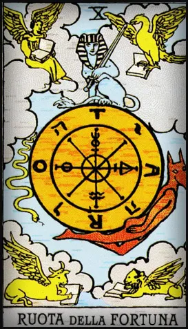 Romantikus értékek Tarot Rider-Waite - Major Arcana