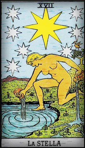 Romantikus értékek Tarot Rider-Waite - Major Arcana