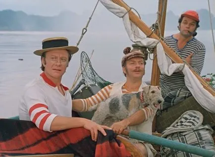 eroi și ficționale care au fost prototipurile viața reală Trei bărbați într-o barcă