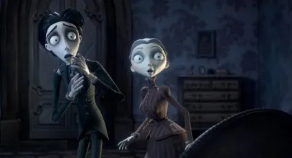 Як намалювати мультик - труп нареченої - (corpse bride) олівцем поетапно